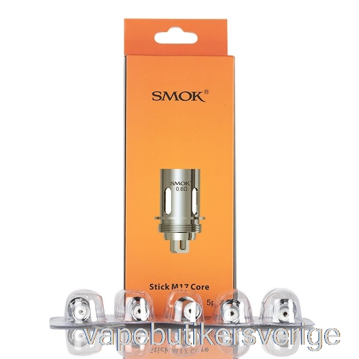 Vape Sverige Smok Stick M17 Utbytesspolar 0,6ohm Dubbla Kärnor